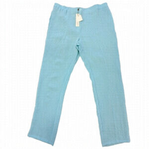 Spanner straight leg pants, lightweight, 80's pastel aqua blue Size 12